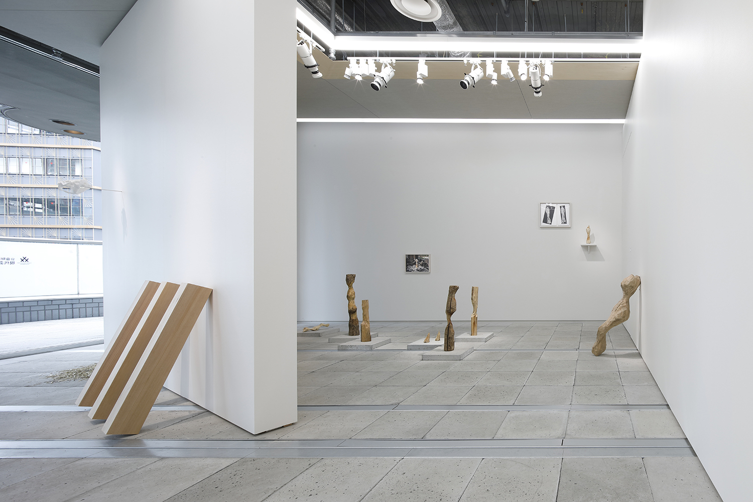 Installation view of “How to Carve a Sculpture”