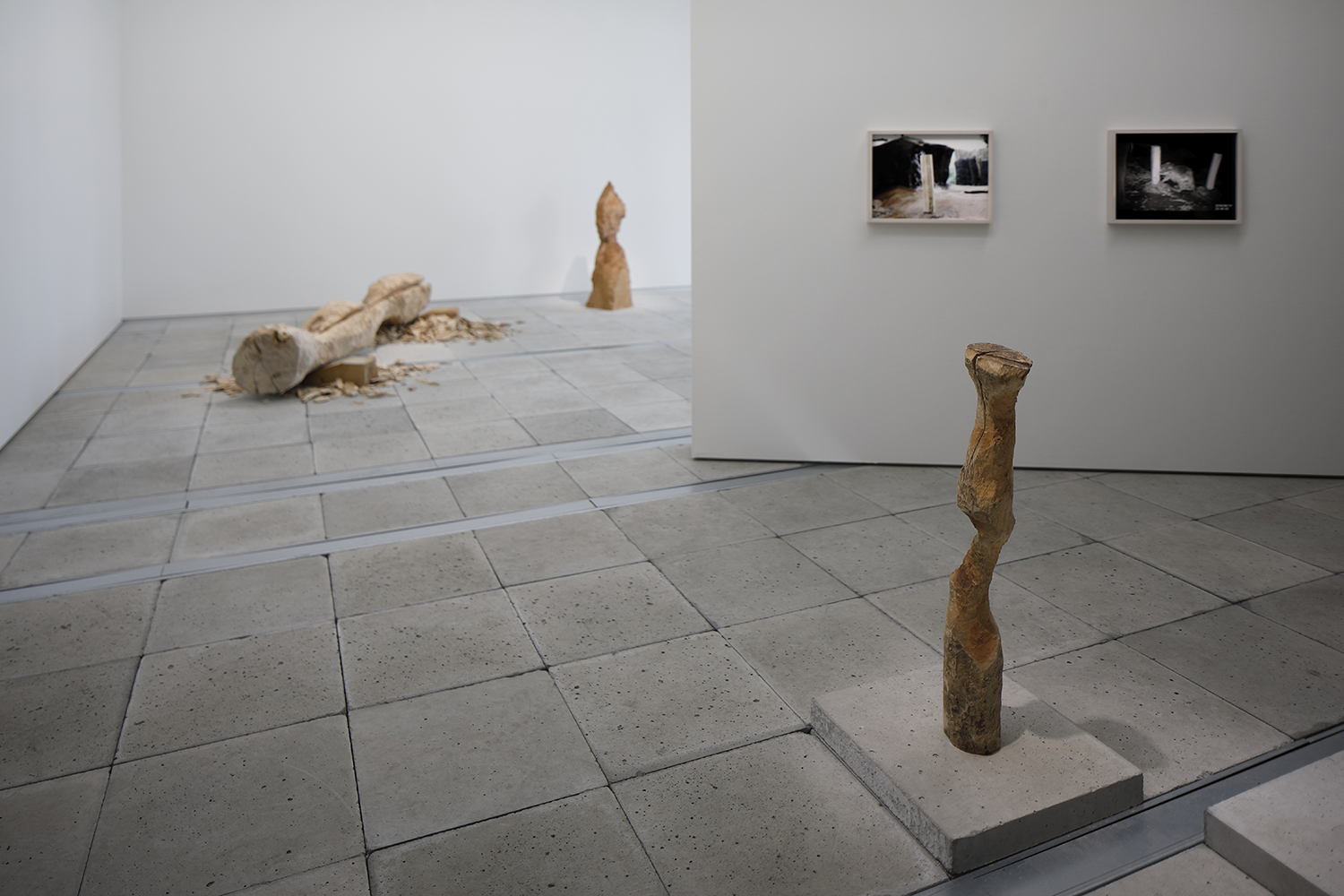 Installation view of “How to Carve a Sculpture”