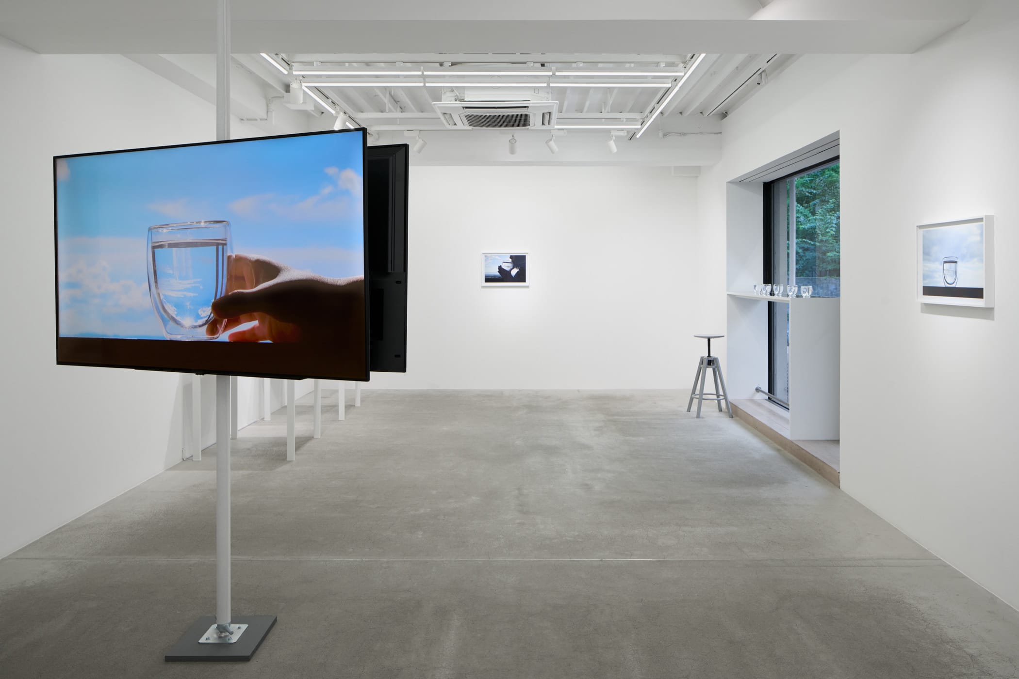 Installation view of Solo Exhibition “Thinking of Yesterday’s Sky”