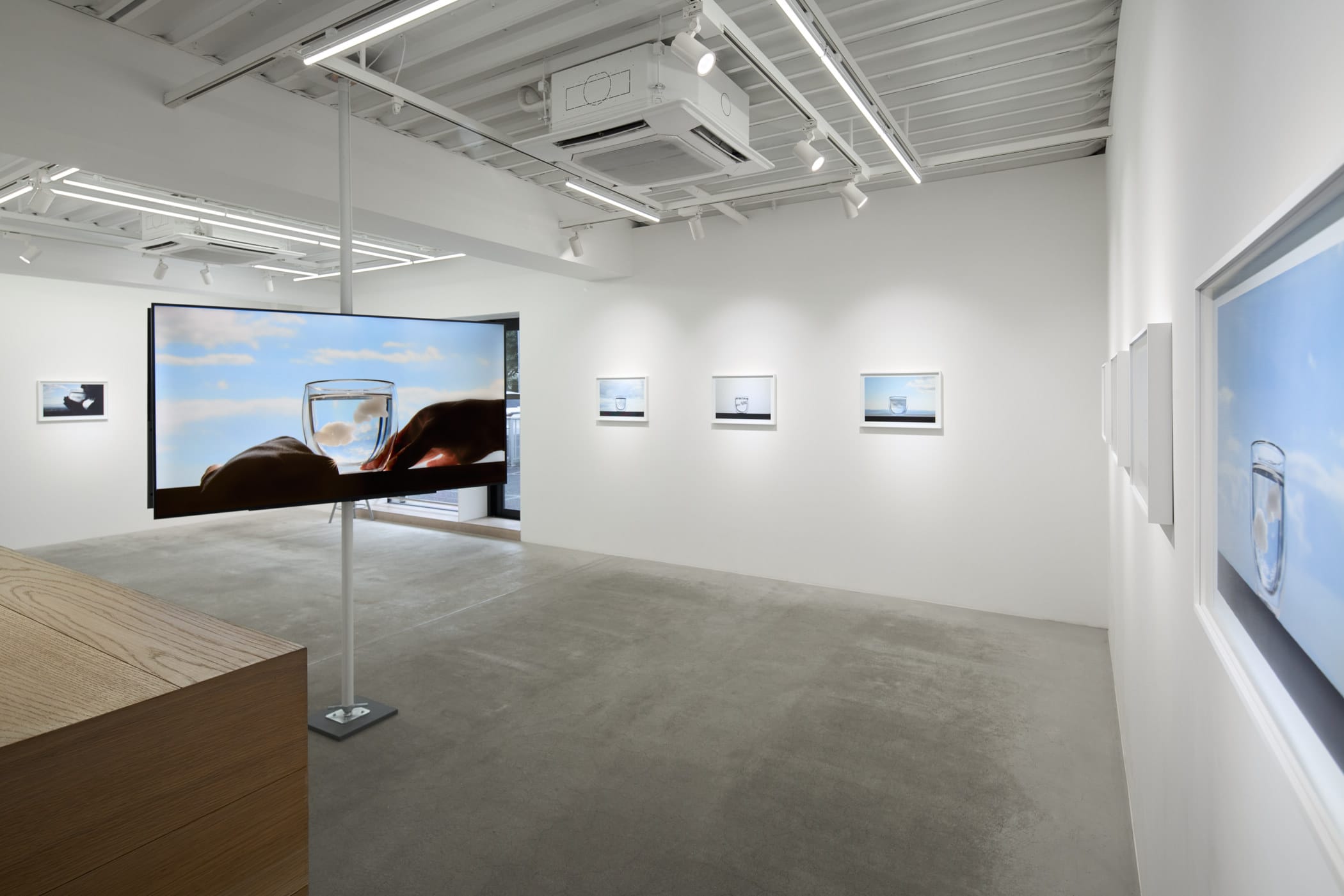 Installation view of Solo Exhibition “Thinking of Yesterday’s Sky”