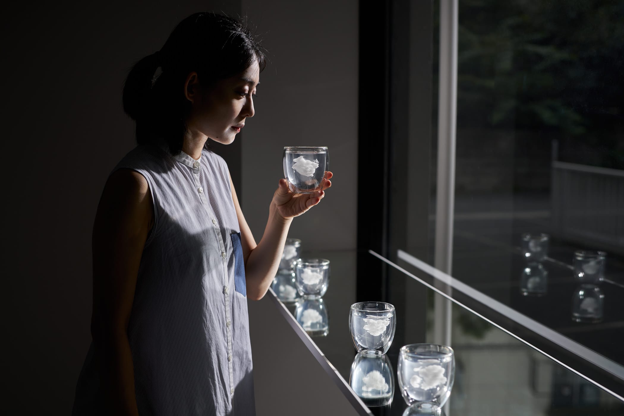 Installation view of Solo Exhibition “Thinking of Yesterday’s Sky”