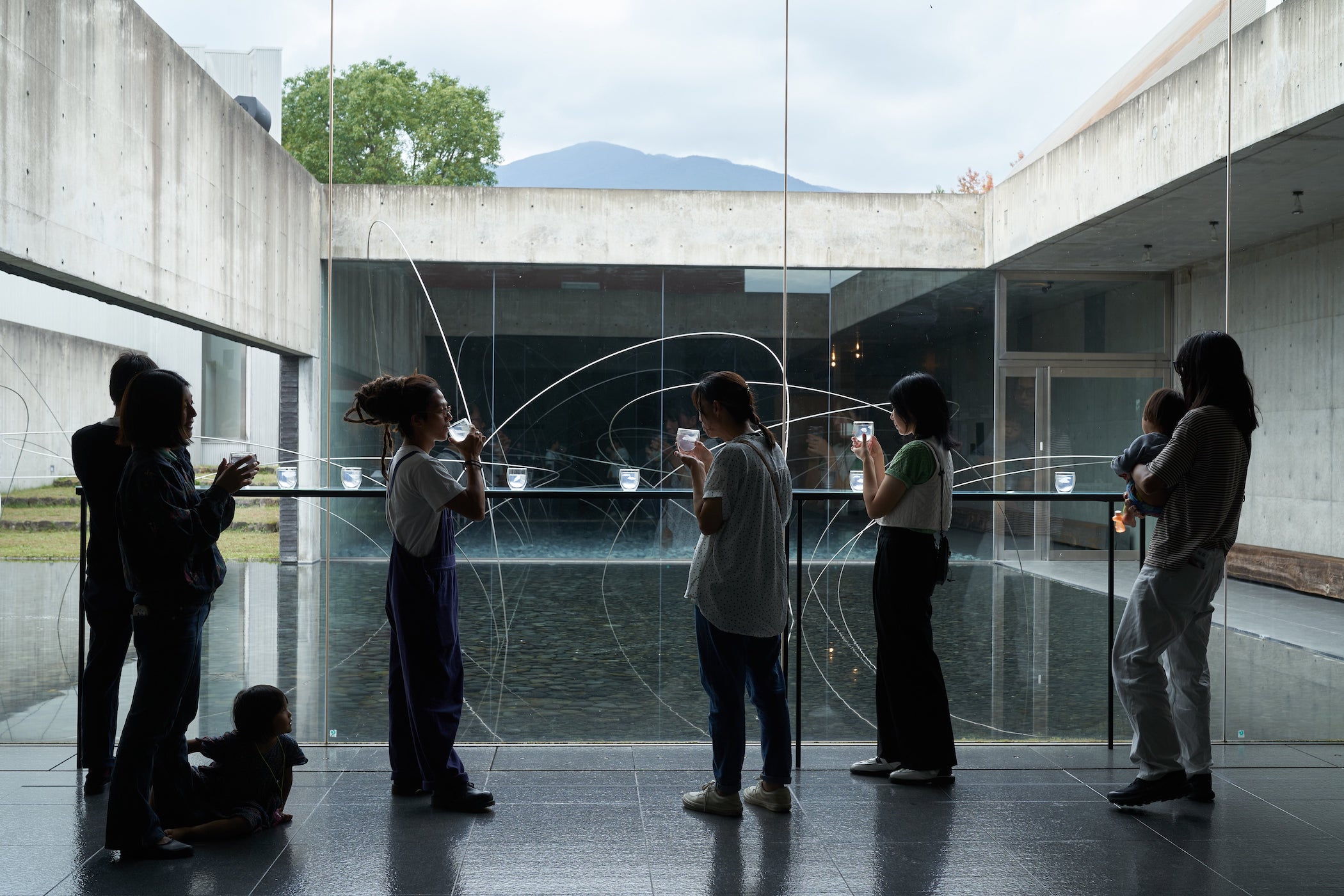 Installation view of “Forest Festival of the Arts Okayama 2024”