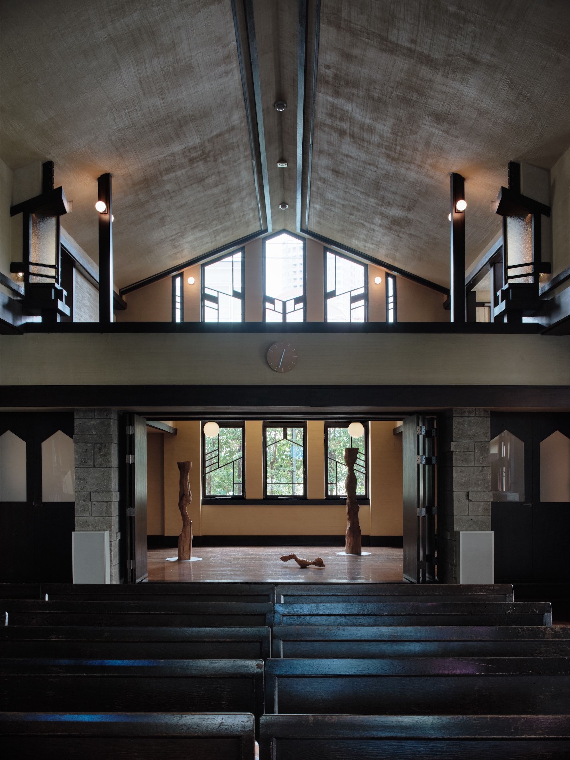 Exhibition view of ”Jiyu gakuen Myonichikan ,2025”