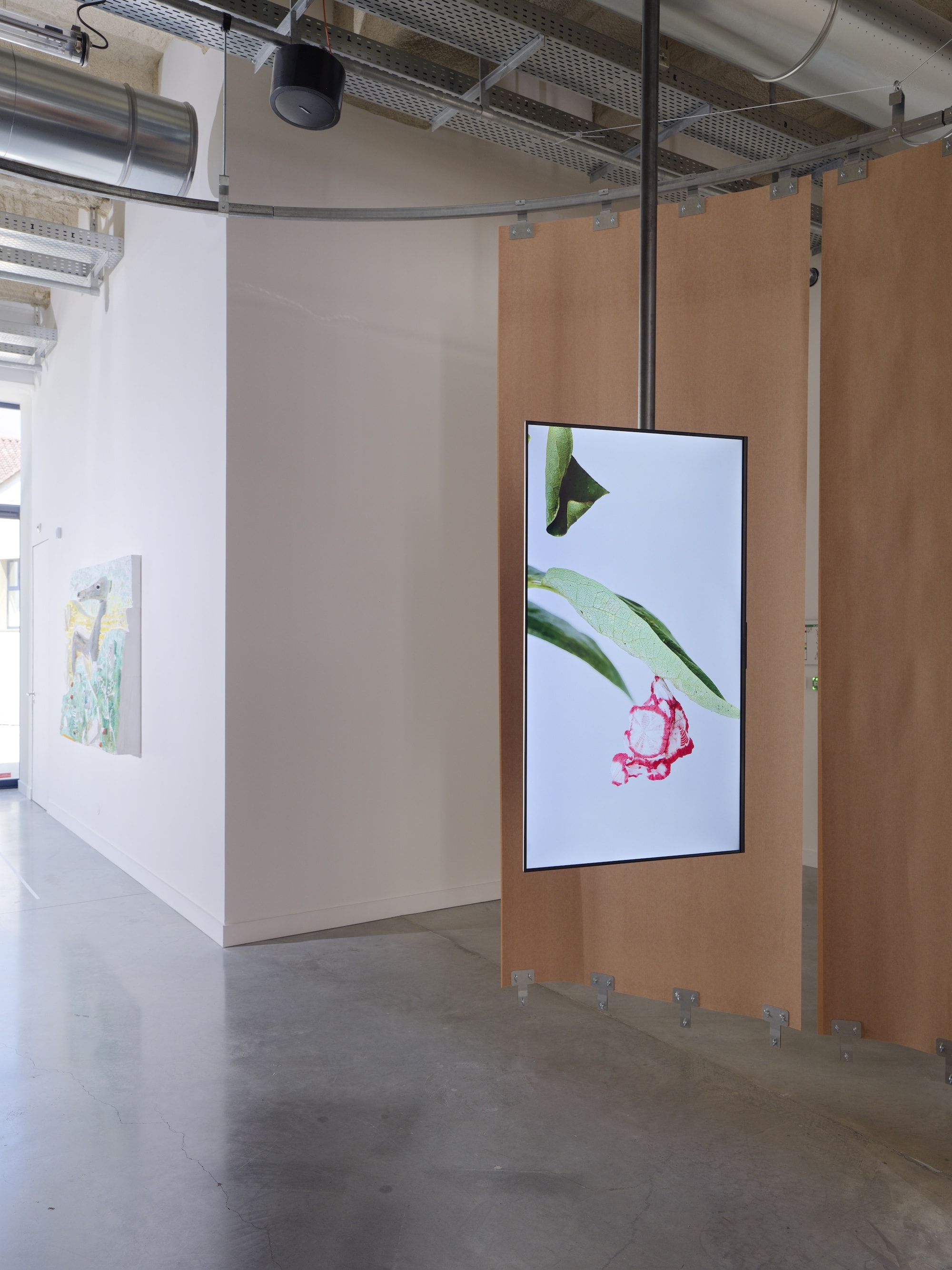Installation view of ”The Monkey and the Clay”