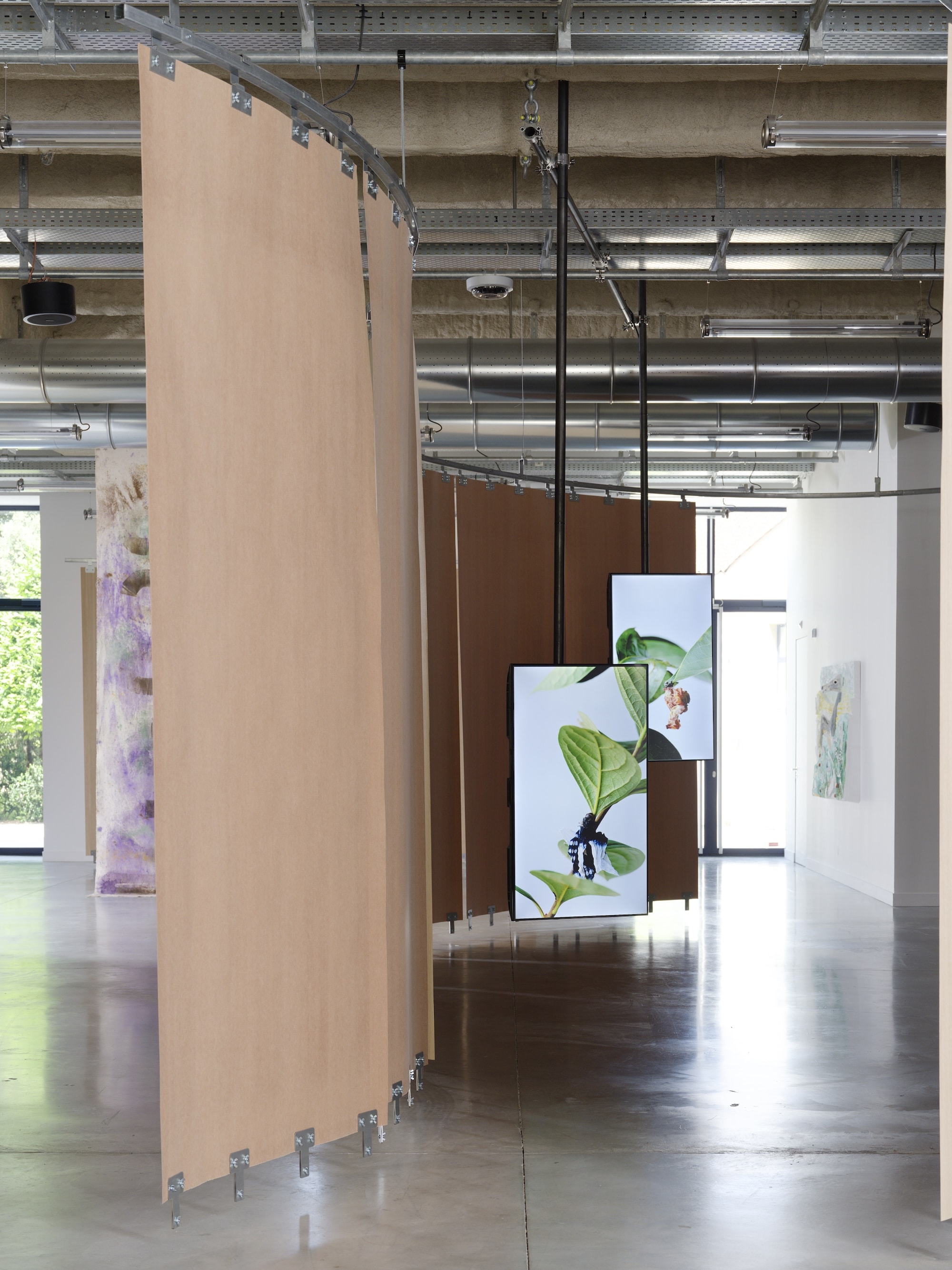 Installation view of ”The Monkey and the Clay”